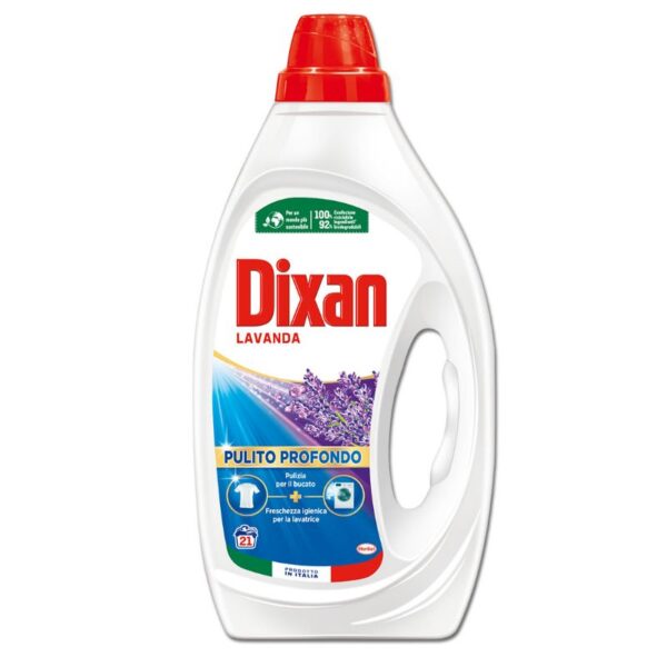 DETERSIVO LAVATRICE DIXAN 21 LAVAGGI 950ML LAVANDA