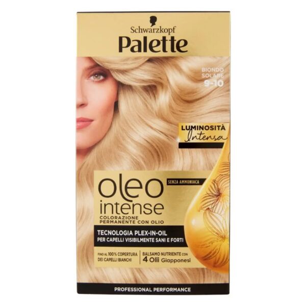 COLORAZIONE CAPELLI PALETTE OLEO 9-10 BIONDO SOLARE