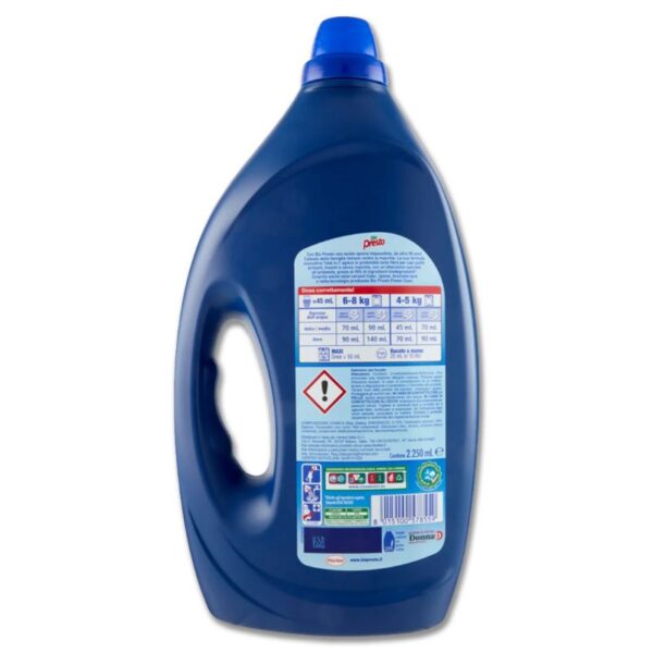 DETERSIVO LAVATRICE BIOPRESTO 50LAVAGGI 2250ML CLASSICO - immagine 3