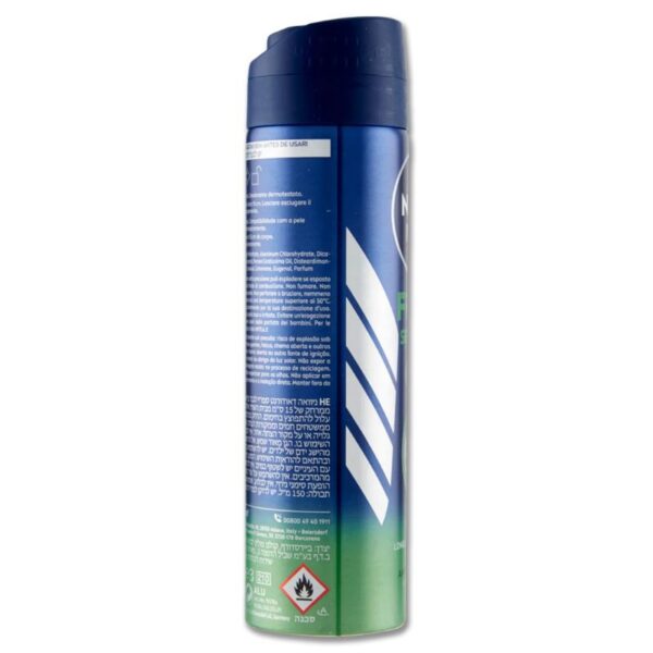 DEODORANTE NIVEA 150ML SPRAY MEN  FRESH SENSATION - immagine 2