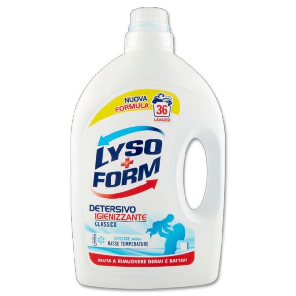 DETERSIVO LAVATRICE LYSOFORM 36 LAVAGGI CLASSICO