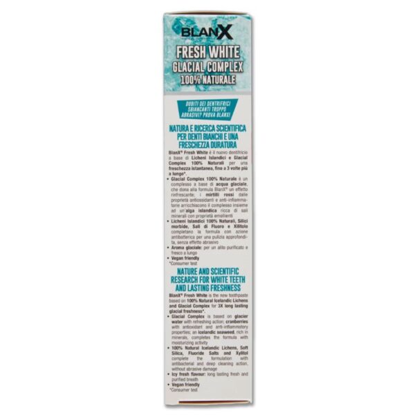 DENTIFRICIO BLANX 75ML FRESH WHITE - immagine 2