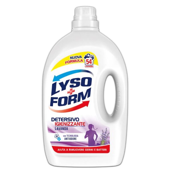 DETERSIVO LAVATRICE LYSOFORM 54 LAVAGGI LAVANDA