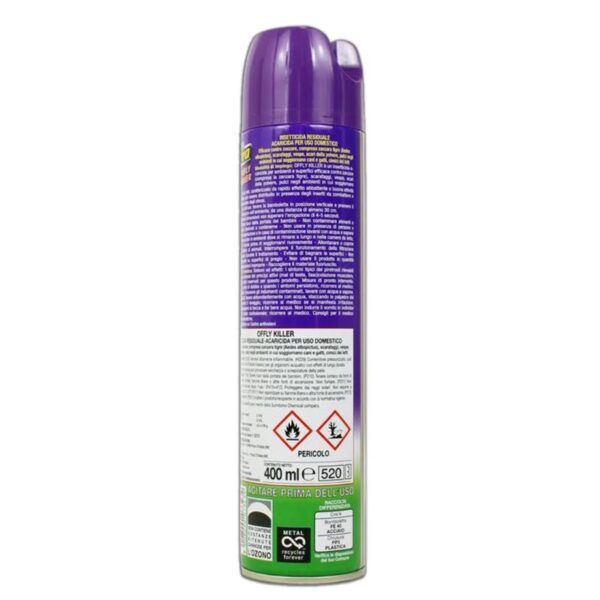 INSETTICIDA SPRAY SPIRA 400ML   SCARAFAGGI E FORMICHE - immagine 2