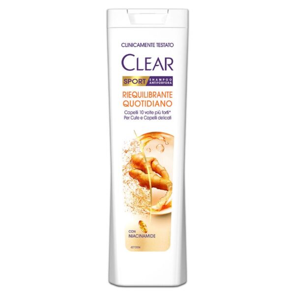 SHAMPOO CLEAR 225ML SPORT RIEQUILIBRANTE QUOTIDIANA