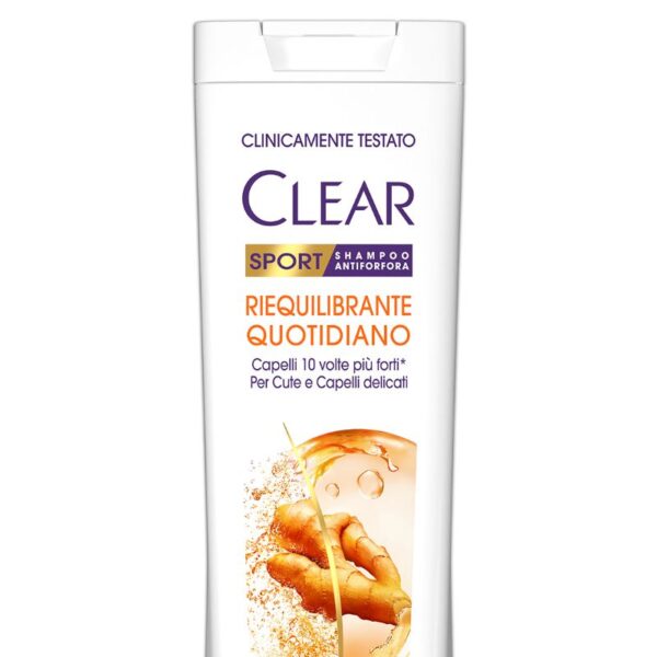 SHAMPOO CLEAR 225ML SPORT RIEQUILIBRANTE QUOTIDIANA - immagine 2