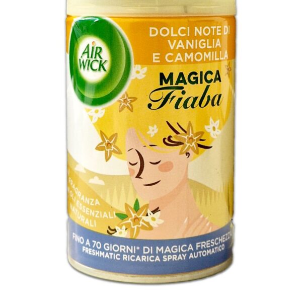 RICARICA DEO AMBIENTE AIR WICK 250ML SPRAY VANIGLIA E CAMOMILLA - immagine 2