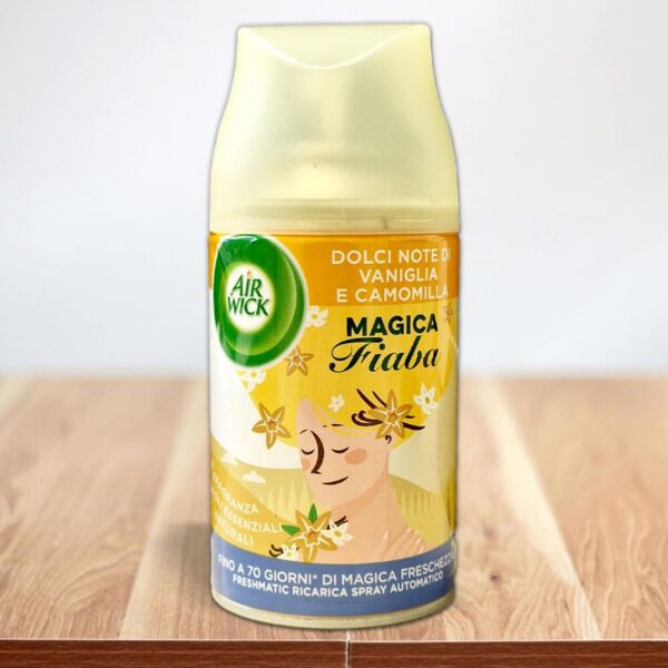 RICARICA DEO AMBIENTE AIR WICK 250ML SPRAY VANIGLIA E CAMOMILLA - immagine 3