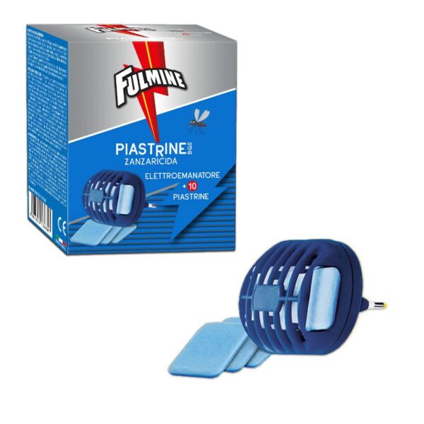 ELETTROEMANATORE ZANZARICIDA FLASH CON 10 PIASTRINE