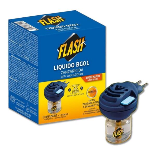 FORNELLINO CON RICARICA FLASH 35ML 45 NOTTI