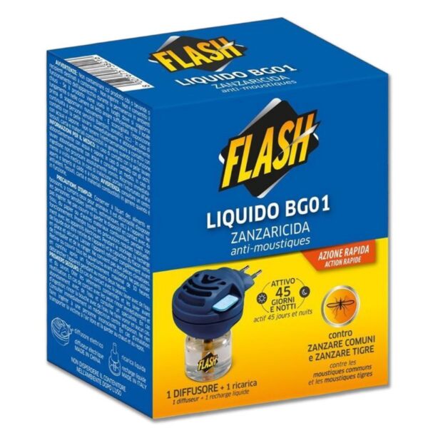 FORNELLINO CON RICARICA FLASH 35ML 45 NOTTI - immagine 3