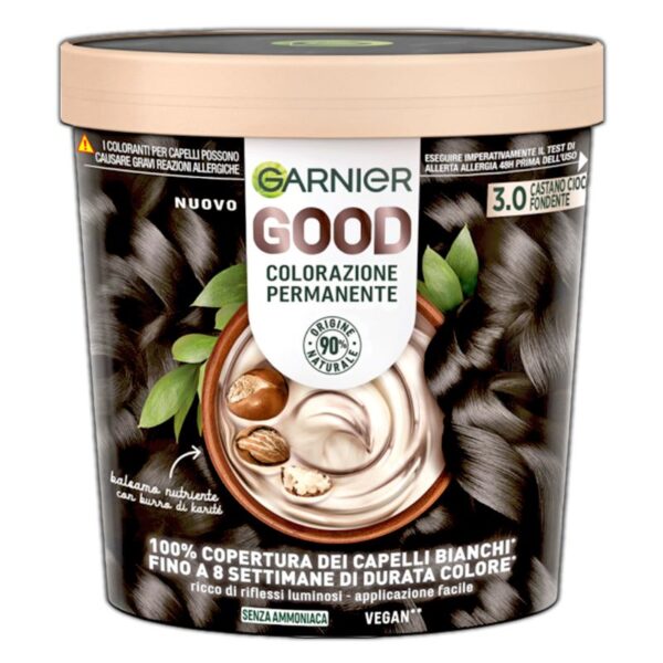 COLORAZIONE CAPELLI GARNIER GOOD 3.0 CASTANO CIOCCOLATO FONDENTE