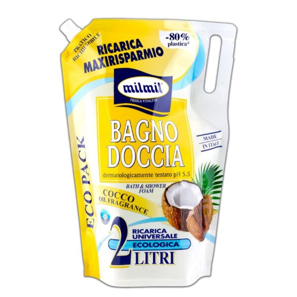 BAGNO DOCCIA MIL MIL ECORICARICA 2L  COCCO