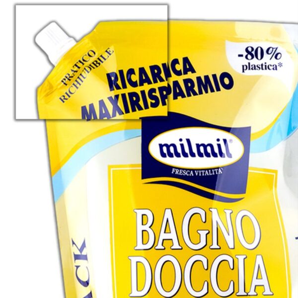 BAGNO DOCCIA MIL MIL ECORICARICA 2L  COCCO - immagine 2