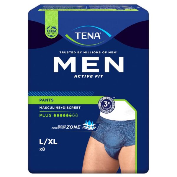 PANTS TENA MEN PLUS LARGE 8PZ