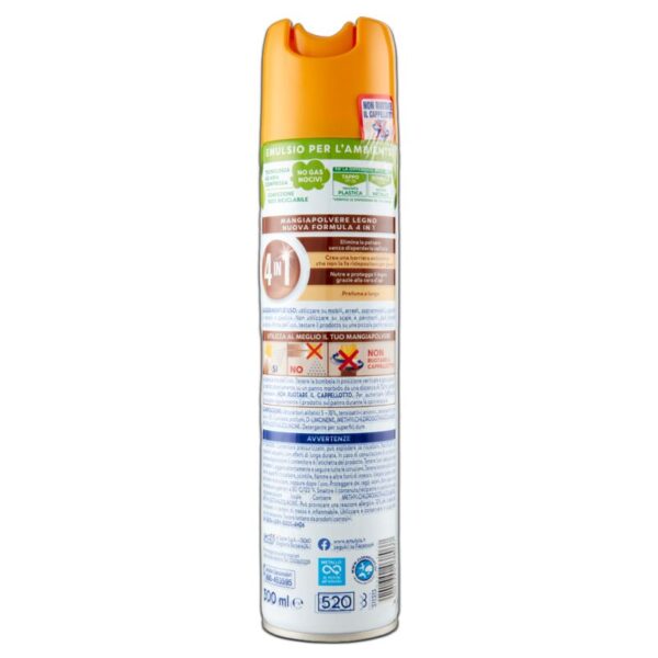 MANGIAPOLVERE EMULSIO 300ML SPRAY  LEGNO API - immagine 4