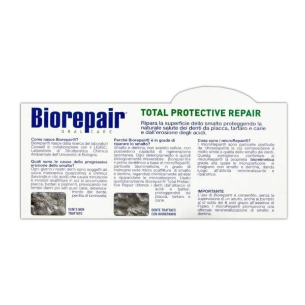 DENTIFRICIO BIOREPAIR 60ML TOTAL  PROTECTIVE - immagine 4