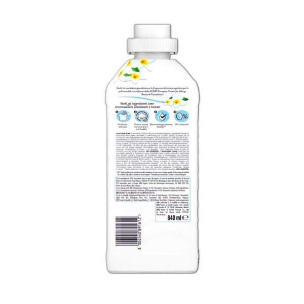 AMMORBIDENTE CONCENTRATO LENOR 840ML 40 LAVAGGI SENSITIVE - immagine 2