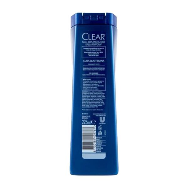 SHAMPOO CLEAR 225ML CURA QUOTIDIANA - immagine 3