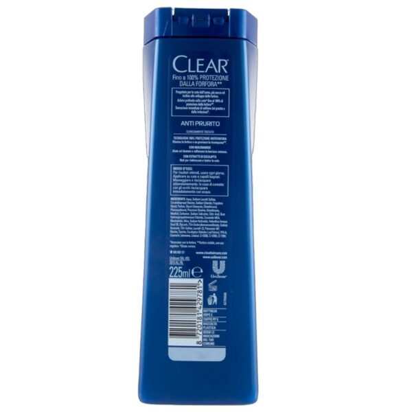 SHAMPOO CLEAR 225ML ANTI PRURITO - immagine 3