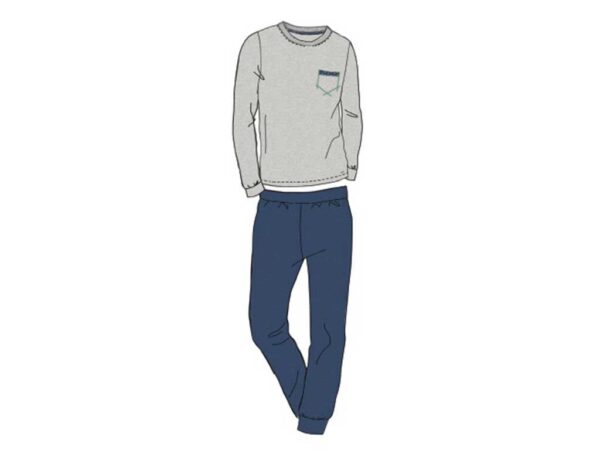 PIGIAMA UOMO IRGE M-L TG. M-L-XL-XXL COT - immagine 3