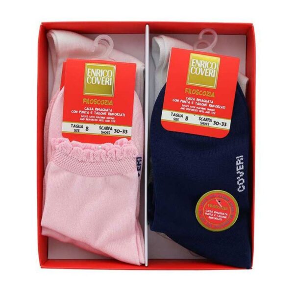 CALZINI BIMBA COVERI CORTI F.SCZ.T10 ASS - immagine 3