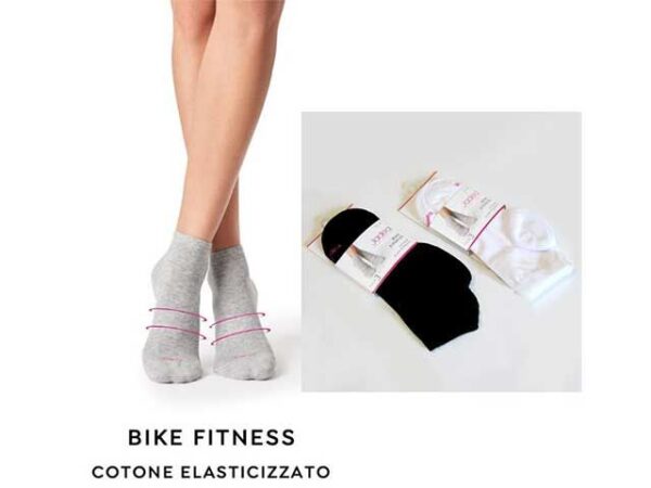 CALZINI JADEA 3PZ FITNESS TG38-41 NERO