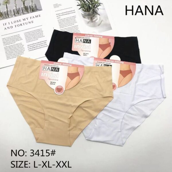 SLIP DONNA HANA INVISIBILE TG.ASS. COLORI ASSORTITI