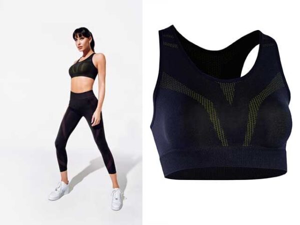 TOP SPORTIVO JADEA FITNESS L-XL NERO-LIM
