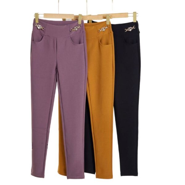 PANTALONE DONNA LEG VANILLA COLORI ASS. - immagine 3