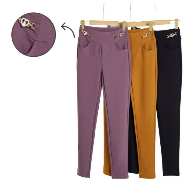 PANTALONE DONNA LEG VANILLA COLORI ASS. - immagine 4