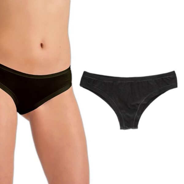 SLIP DONNA VITA BASSA INTIMAMI TG.S  NERO