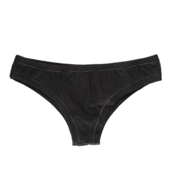 SLIP DONNA VITA BASSA INTIMAMI TG.S  NERO - immagine 3