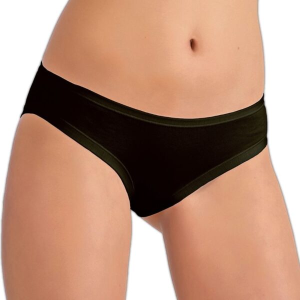 SLIP DONNA VITA BASSA INTIMAMI TG.S  NERO - immagine 4