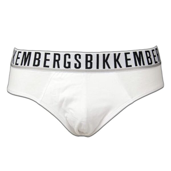 SLIP UOMO BIKKEMBERGS BIPACK TG.M  BIANCO