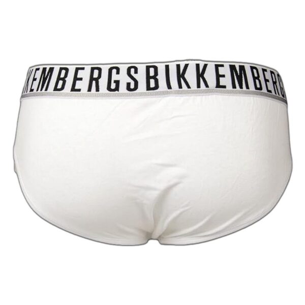 SLIP UOMO BIKKEMBERGS BIPACK TG.M  BIANCO - immagine 2