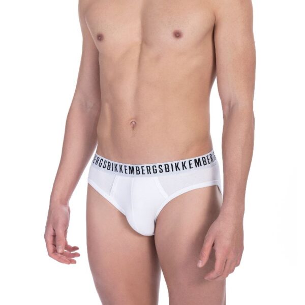 SLIP UOMO BIKKEMBERGS BIPACK TG.M  BIANCO - immagine 3