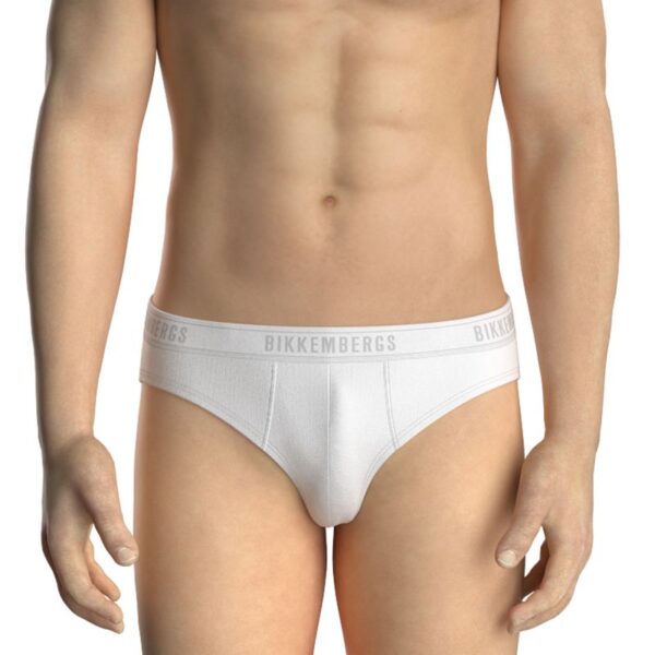 SLIP UOMO BIKKEMBERGS BIPACK TG.L  BIANCO - immagine 2
