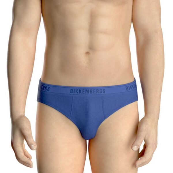 SLIP UOMO BIKKEMBERGS BIPACK TG.XXL  BLUE - immagine 2