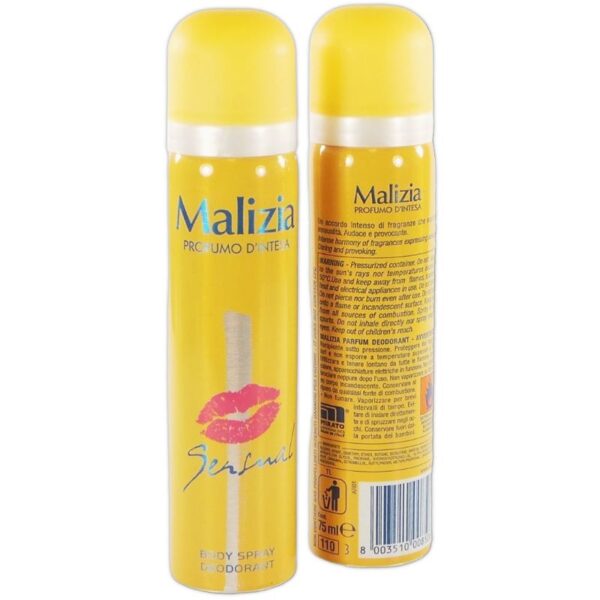 DEODORANTE MALIZIA 75ML SPRAY SENSUAL