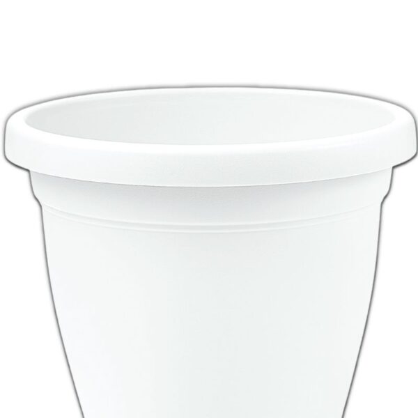 VASO VERONA 35CM BIANCO - immagine 2