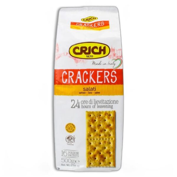 CRACKERS CRICH 500GR SALATI - immagine 2