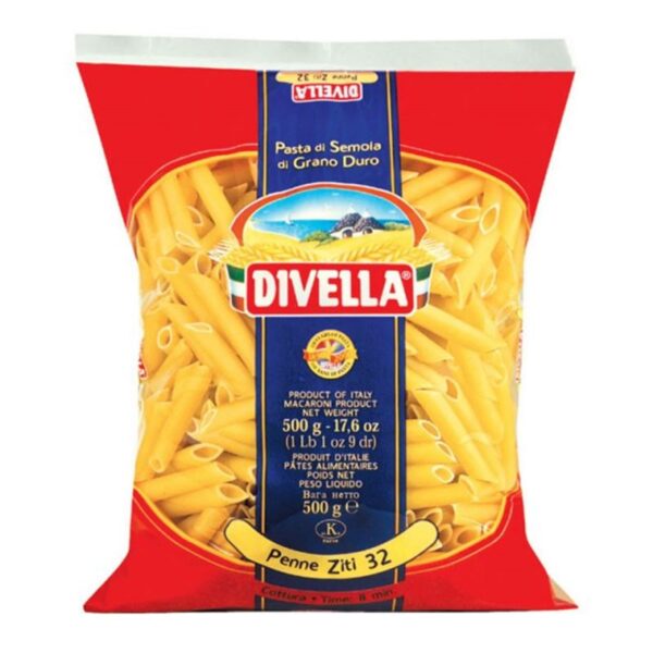 PASTA DIVELLA GR.500 PENNE ZITI