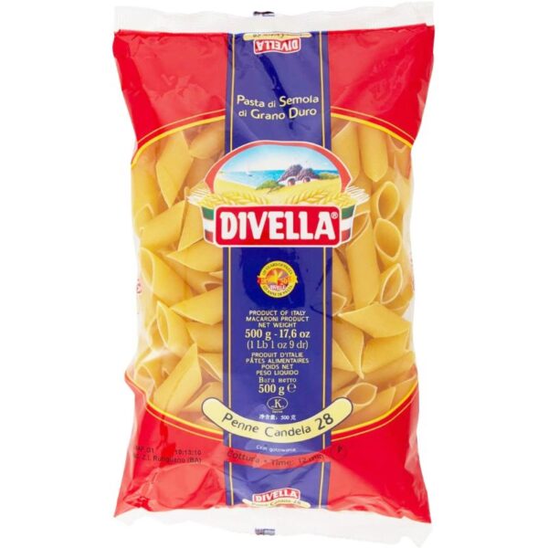 PASTA DIVELLA GR.500 PENNE CANDELA