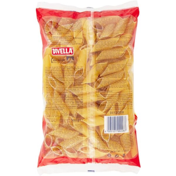 PASTA DIVELLA GR.500 PENNE CANDELA - immagine 2