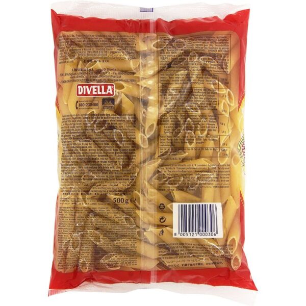 PASTA DIVELLA GR.500 PENNE ZITONI - immagine 2