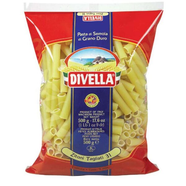 PASTA DIVELLA GR.500 ZITONI TAGLIATI