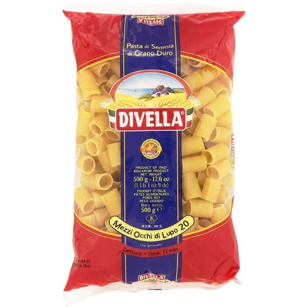 PASTA DIVELLA GR.500 MEZZI OCCHI DI LUPO