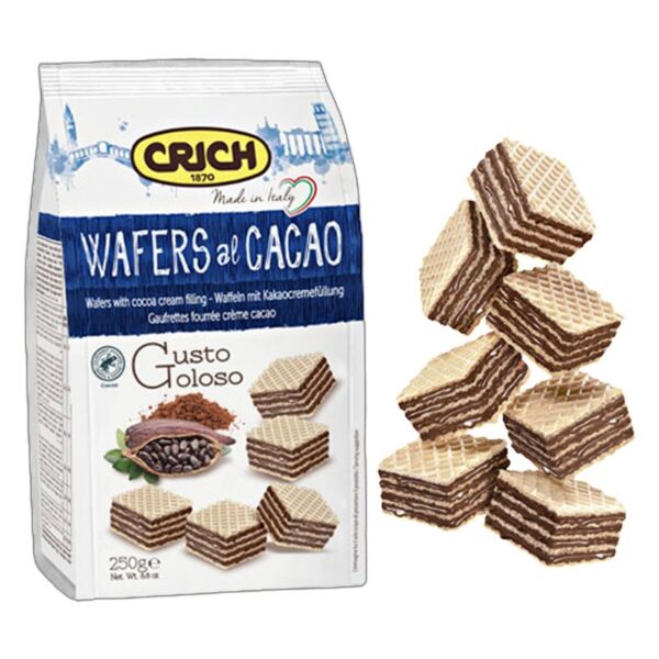 WAFER CRICH GR250 CACAO - immagine 3