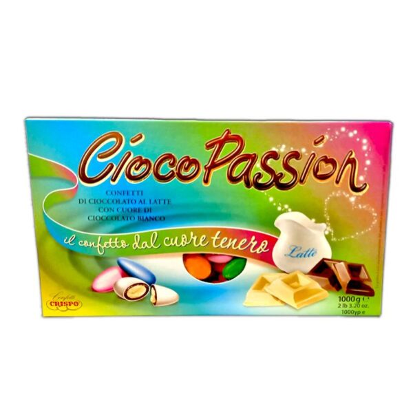 CONFETTI CRISPO 1KG CIOCOPASSION  ASSORTITI